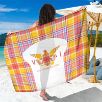US Virgin Islands Sarong Eagle Madras Pattern