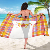 US Virgin Islands Sarong Eagle Madras Pattern