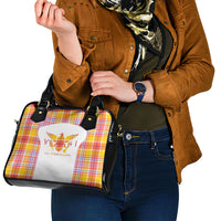 US Virgin Islands Shoulder Handbag Eagle Madras Pattern