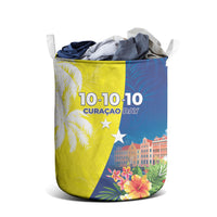 Curacao Day Laundry Basket One People One Heart