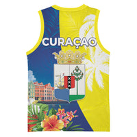 Curacao Day Basketball Jersey One People One Heart