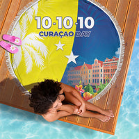 Curacao Day Beach Blanket One People One Heart