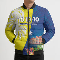Curacao Day Bomber Puffer Jacket One People One Heart