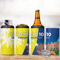 Curacao Day 4 in 1 Can Cooler Tumbler One People One Heart