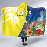 Curacao Day Hooded Blanket One People One Heart