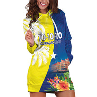 Curacao Day Hoodie Dress One People One Heart