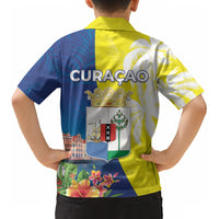 Curacao Day Kid Hawaiian Shirt One People One Heart