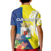 Curacao Day Kid Polo Shirt One People One Heart