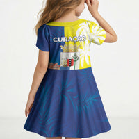 Curacao Day Kid Short Sleeve Dress One People One Heart
