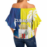 Curacao Day Off Shoulder Wrap Waist Top One People One Heart