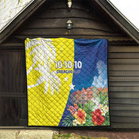 Curacao Day Quilt One People One Heart