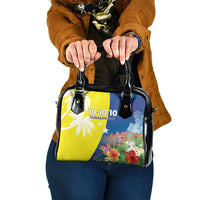 Curacao Day Shoulder Handbag One People One Heart
