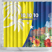 Curacao Day Shower Curtain One People One Heart