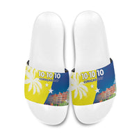 Curacao Day Slide Sandals One People One Heart