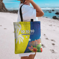 Curacao Day Tote Bag One People One Heart