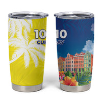Curacao Day Tumbler Cup One People One Heart