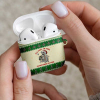 Funny Skeleton Christmas AirPods Case It's Fine I'm Fine Everything Is Fine - Wonder Print Shop