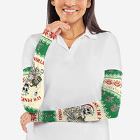 Funny Skeleton Christmas Arm Sleeves It's Fine I'm Fine Everything Is Fine - Wonder Print Shop