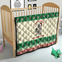 Funny Skeleton Christmas Quilt It's Fine I'm Fine Everything Is Fine - Wonder Print Shop