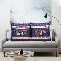 Freedom Charlie Kirk Tribute Christmas Pillow Cover American Flag - Wonder Print Shop