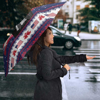 Freedom Charlie Kirk Tribute Christmas Umbrella American Flag - Wonder Print Shop