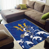 Barbados Area Rug Poseidon Trident