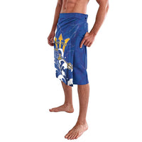 Personalized Barbados Lavalava Poseidon Trident