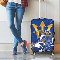 Barbados Luggage Cover Poseidon Trident