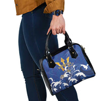 Barbados Shoulder Handbag Poseidon Trident