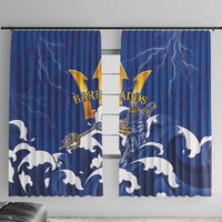 Barbados Window Curtain Poseidon Trident