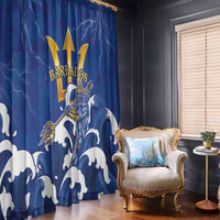 Barbados Window Curtain Poseidon Trident