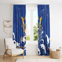 Barbados Window Curtain Poseidon Trident