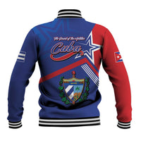 Cuba Coat Of Arms Baseball Jacket The Pearl Of The Antilles