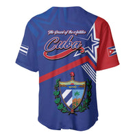 Cuba Coat Of Arms Baseball Jersey The Pearl Of The Antilles