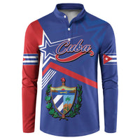 Cuba Coat Of Arms Button Sweatshirt The Pearl Of The Antilles