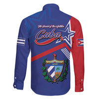Cuba Coat Of Arms Family Matching Long Sleeve Bodycon Dress and Hawaiian Shirt The Pearl Of The Antilles