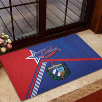 Cuba Coat Of Arms Rubber Doormat The Pearl Of The Antilles