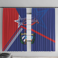 Cuba Coat Of Arms Window Curtain The Pearl Of The Antilles