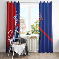 Cuba Coat Of Arms Window Curtain The Pearl Of The Antilles