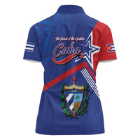 Cuba Coat Of Arms Women Polo Shirt The Pearl Of The Antilles