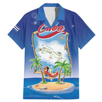 Cuba Family Matching Mermaid Dress and Hawaiian Shirt Funny Macaw Decorative Map
