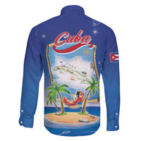 Cuba Family Matching Short Sleeve Bodycon Dress and Hawaiian Shirt Funny Macaw Decorative Map