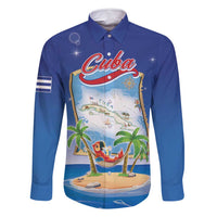 Cuba Family Matching Summer Maxi Dress and Hawaiian Shirt Funny Macaw Decorative Map