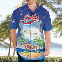 Cuba Hawaiian Shirt Funny Macaw Decorative Map