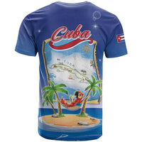Cuba T Shirt Funny Macaw Decorative Map