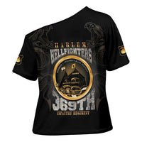 Never Forget Harlem Hellfighters Cross Shoulder Shirt Strength Courage And Glory