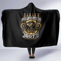 Never Forget Harlem Hellfighters Hooded Blanket Strength Courage And Glory