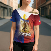 Philippines Cross Shoulder Shirt Maligayang Araw Ng Kalayaan