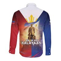 Philippines Long Sleeve Button Shirt Maligayang Araw Ng Kalayaan