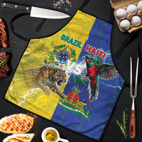 Brazil And Haiti Football Apron Jaguar With Kanson Wouj Special Style